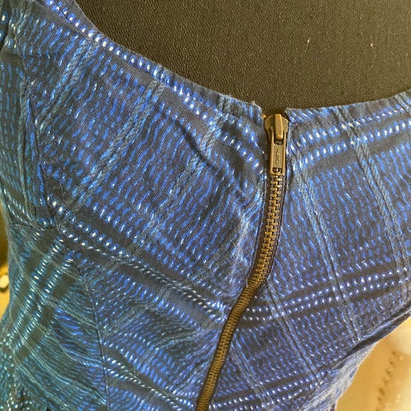 Urban Outfitters Blue Plaid Dress - Picture 8 of 8